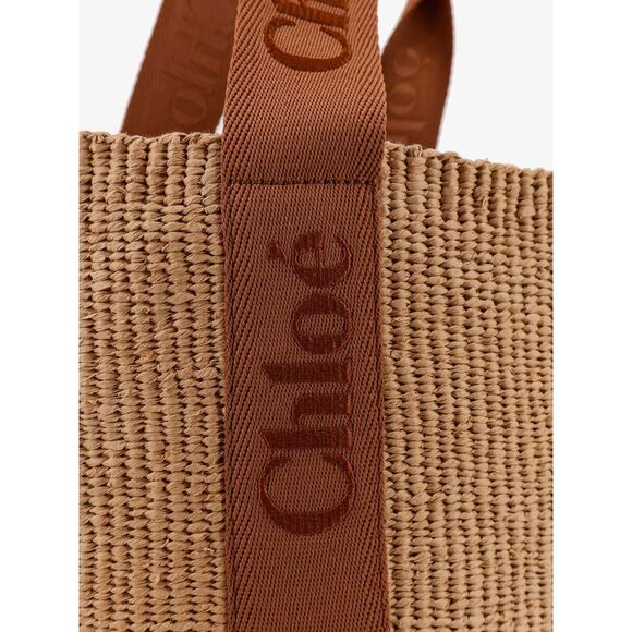 Chloe' Women Woody Raffia Shoulder Bag - Picture 5 of 5